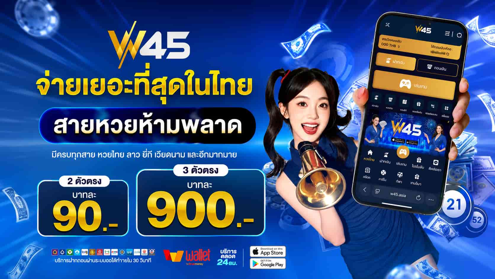 W45 เว็บสล็อตสุดฮิตแห่งปี แตกจริง ฝากถอนไวไม่มีขั้นต่ำ รองรับวอเลท